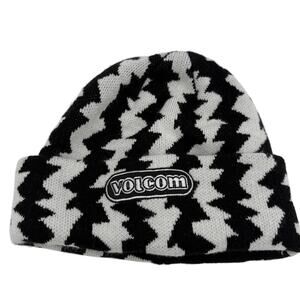 Volcom Ninetyfire Women's Beanie Dirry White Colorway Beanie Hat